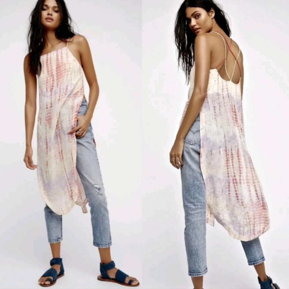 Free People long sheer camisole